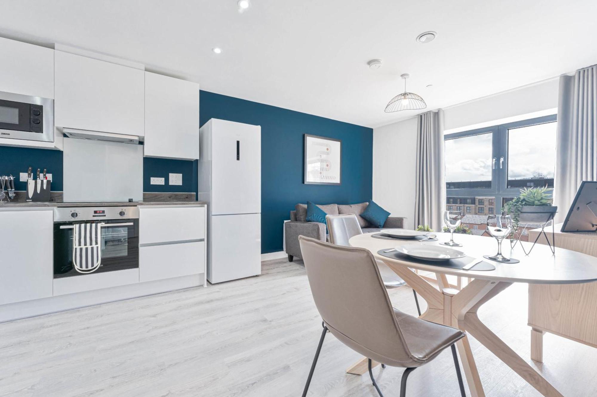 Stayzeni, Hardwick House Derby Bright 1 Bed Flat Экстерьер фото